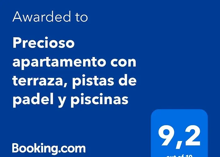 Precioso Con Terraza, Pistas De Padel Y Piscinas